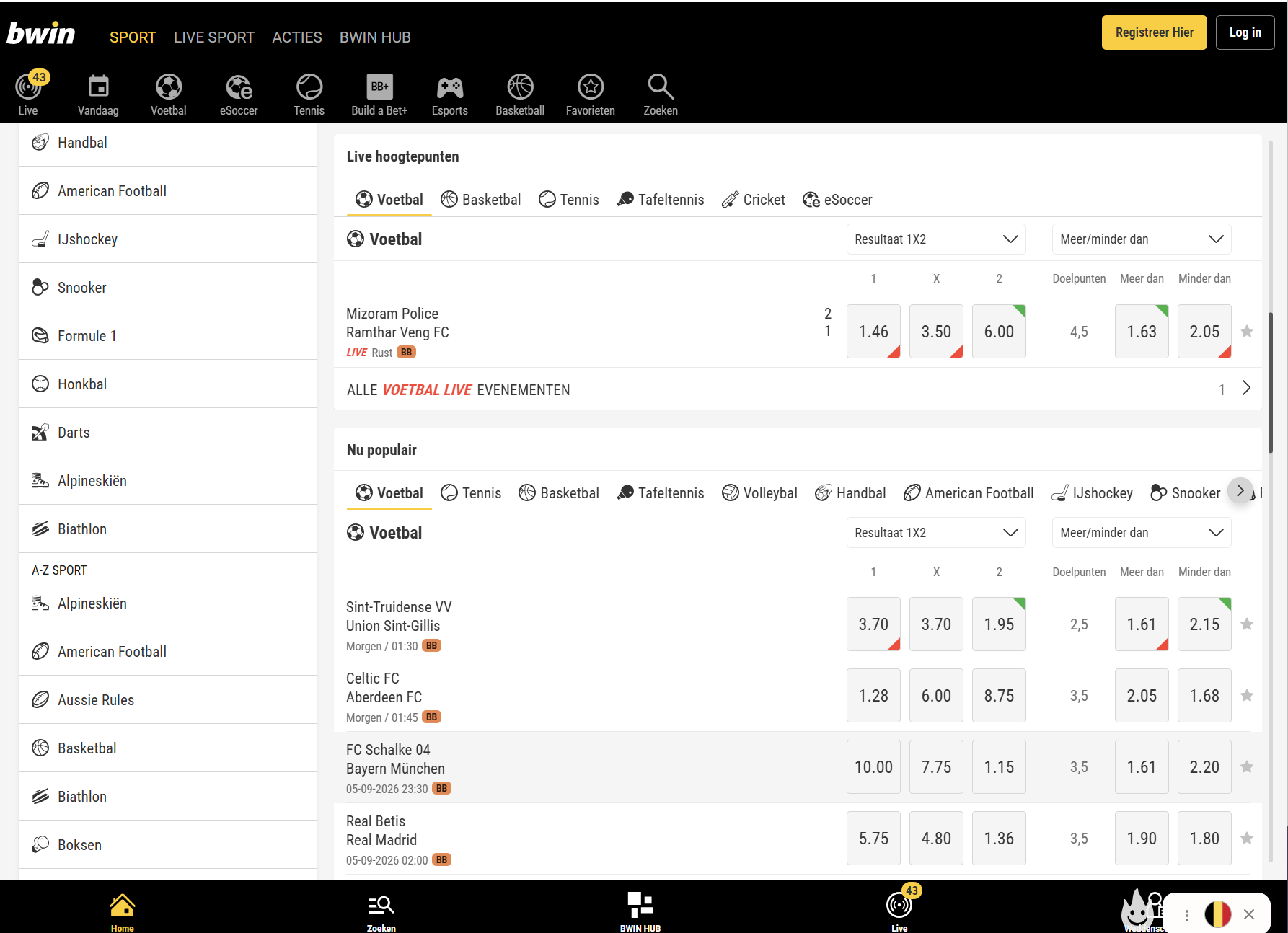 bwin België NL — bewijs 2