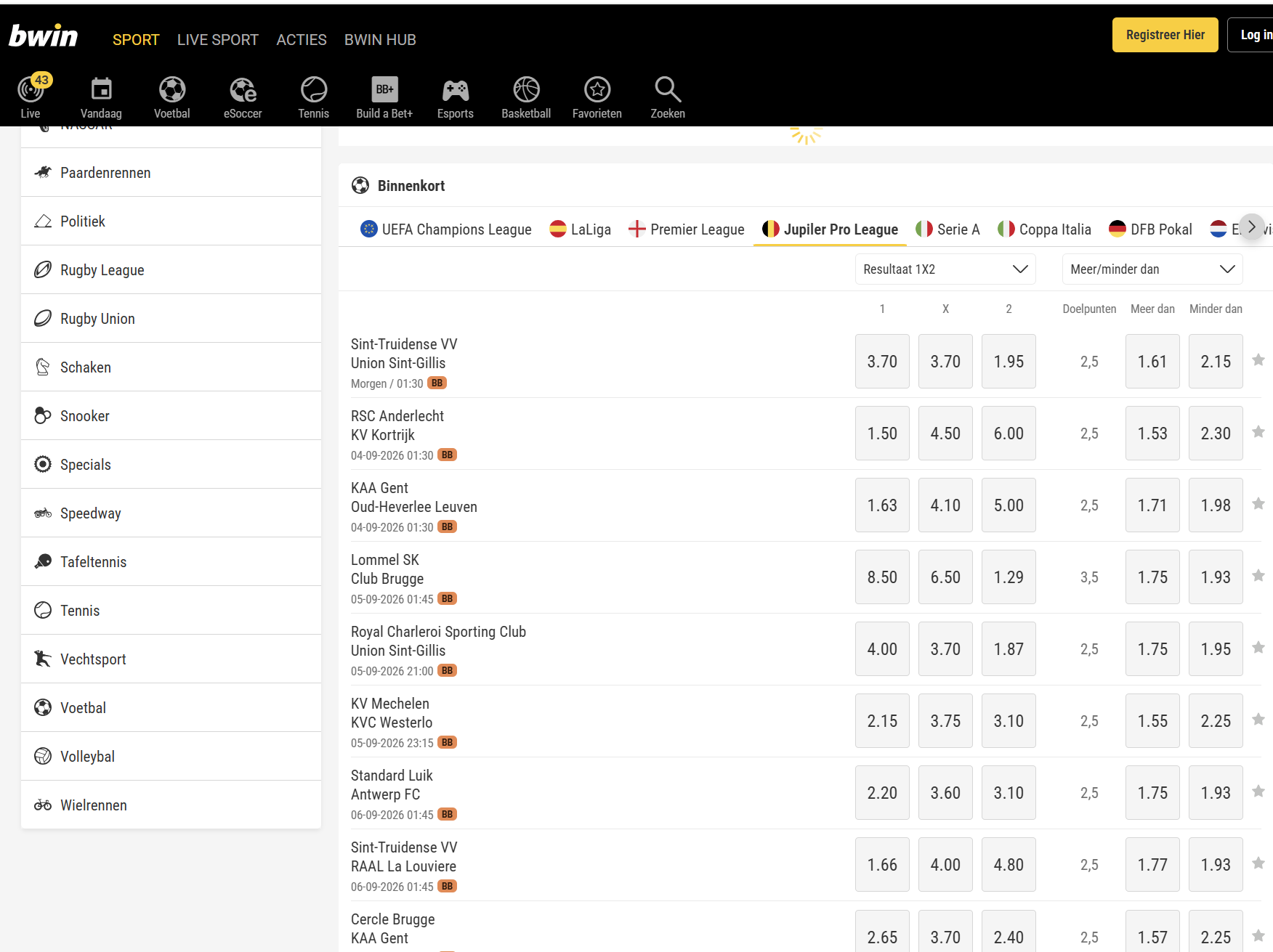 bwin België NL — bewijs 5