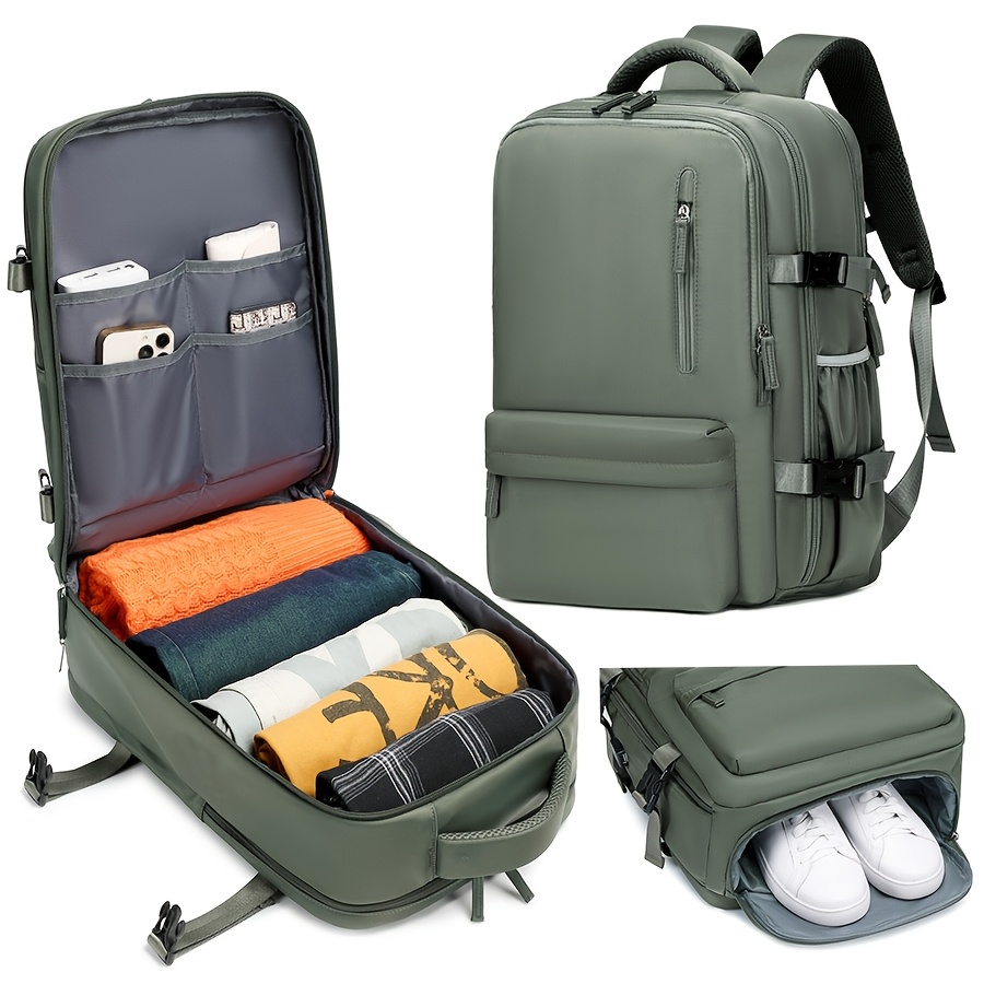 Sac voyage multipoches avec chaussures, mention ordinateur 16 pouces