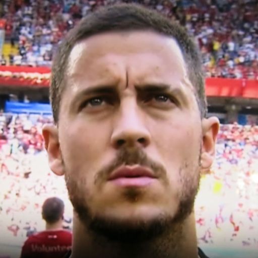 Eden Hazard numéro 10 Eden Hazard profil diable rouge