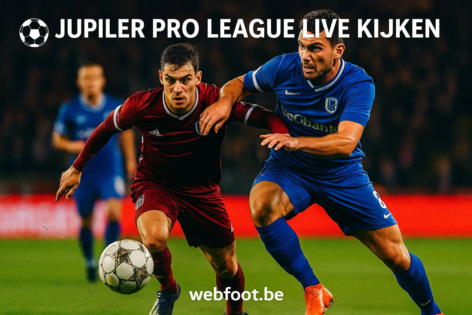 Jupiler Pro League Live Kijken Gratis & Legaal Gids 2025 2026 Webfoot