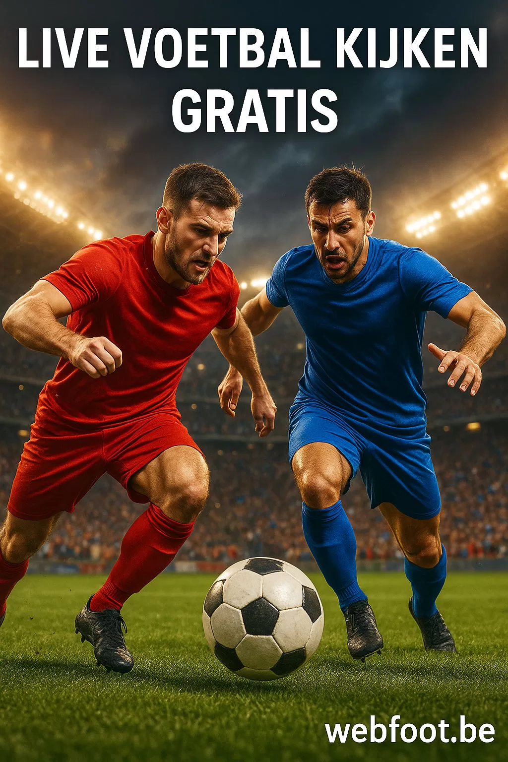 ⚽ Live Voetbal Kijken in 2025 – Gratis, Legaal & in HD 📺