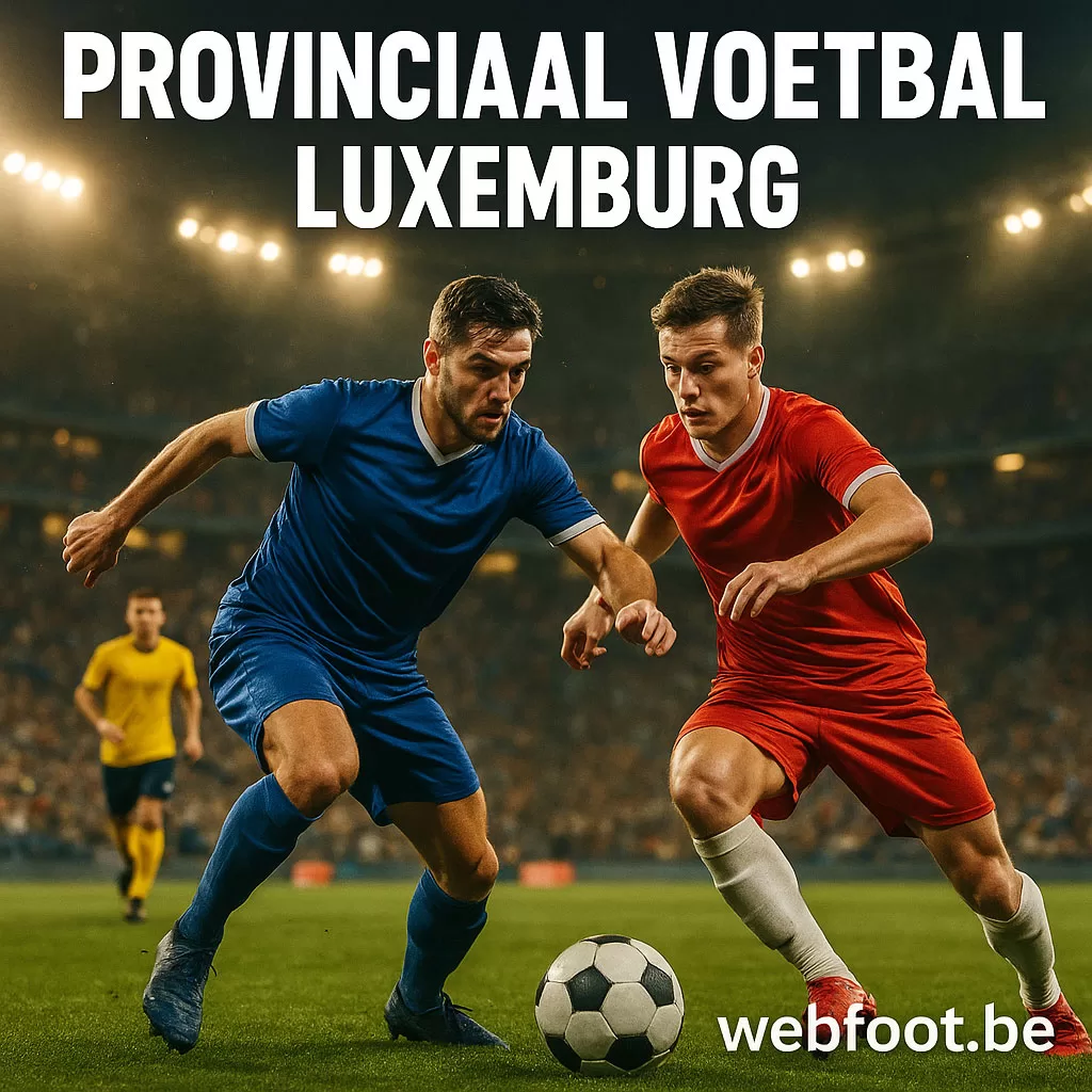 Provinciaal Voetbal Luxemburg Standen, Uitslagen & Clubs België webfoot