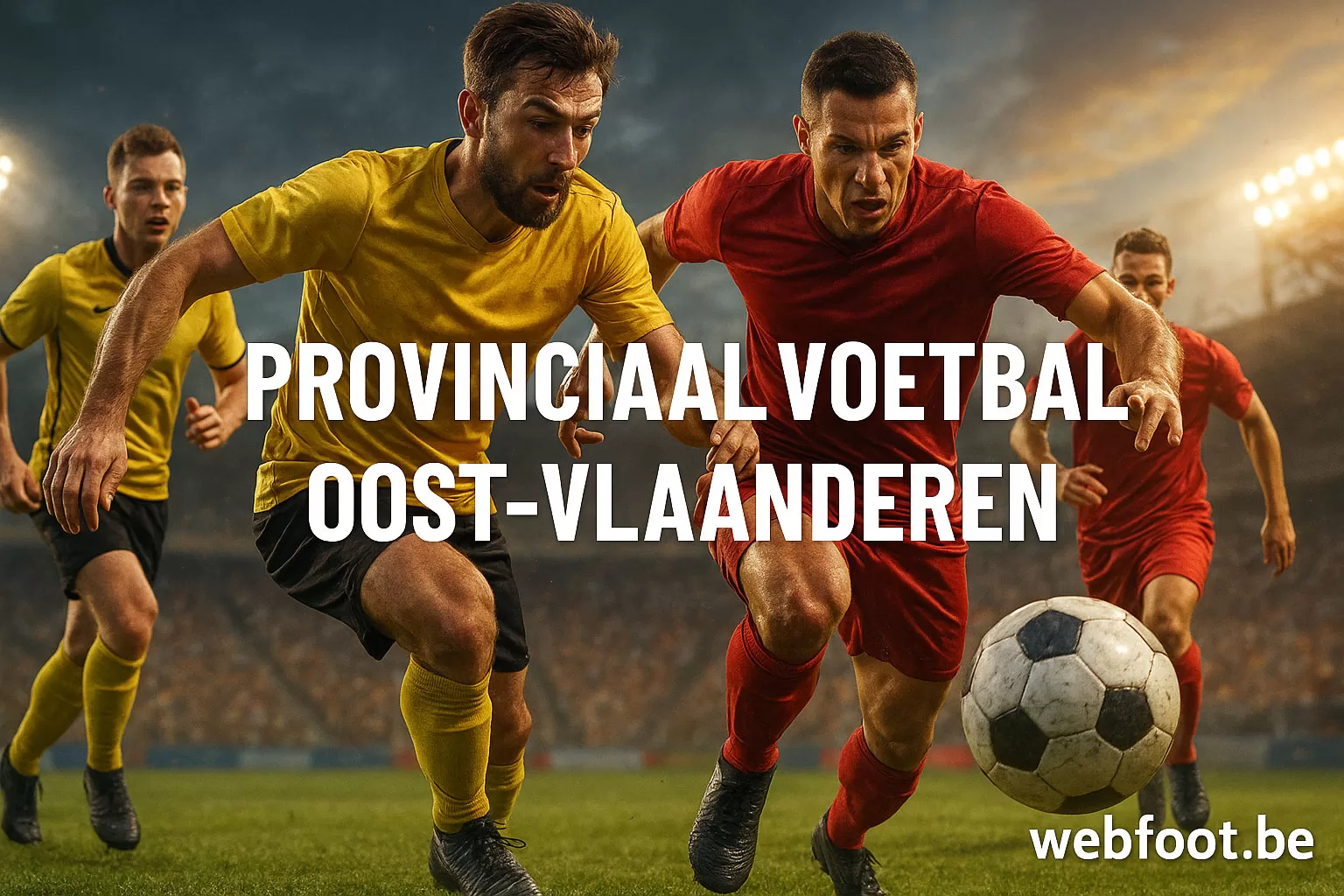 Provinciaal Voetbal Oost-Vlaanderen – Reeksen, Uitslagen & Kalender webfoot