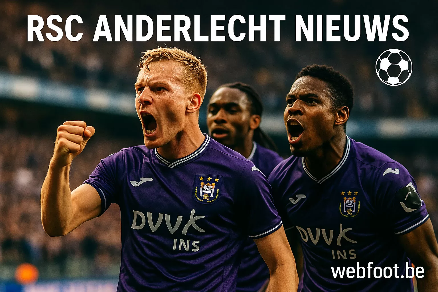 RSC Anderlecht Nieuws Laatste updates, Live Kijken & Wedstrijden webfoot