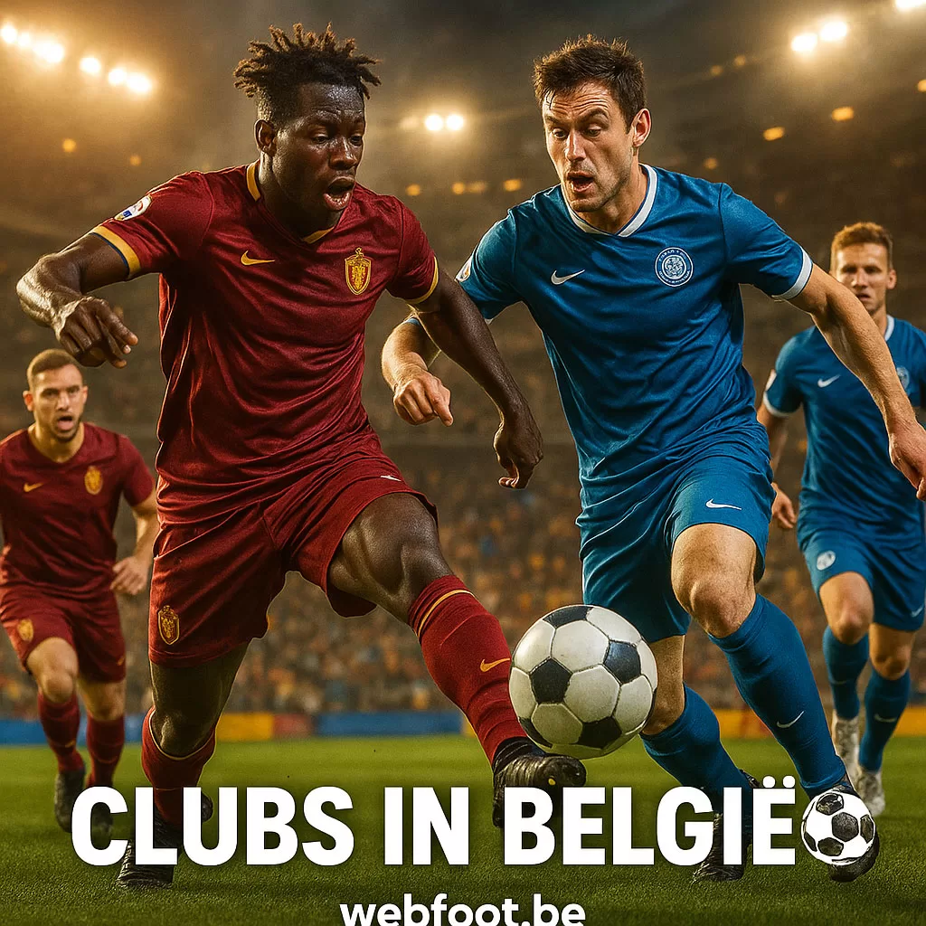 Clubs in België Overzicht per Provincie Prof & Amateur NL