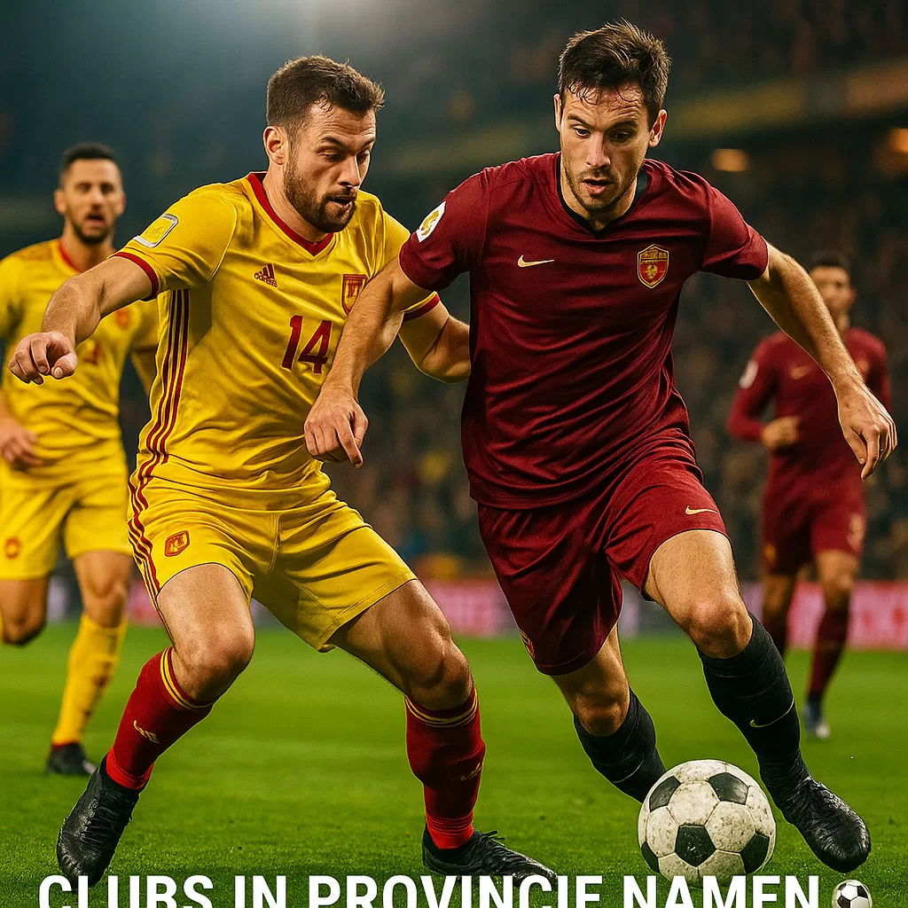 Voetbalclubs in Provincie Namen – Overzicht, Jeugd & Wedstrijden webfoot