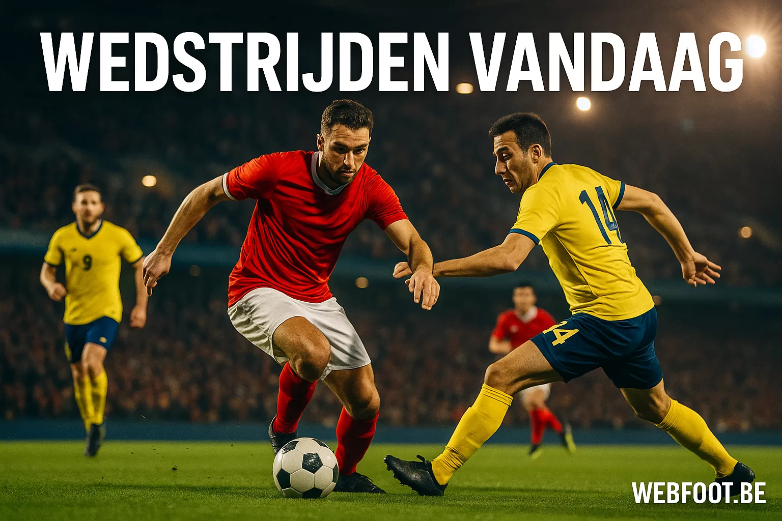 Wedstrijden Vandaag Live kijken, schema’s & uitslagen