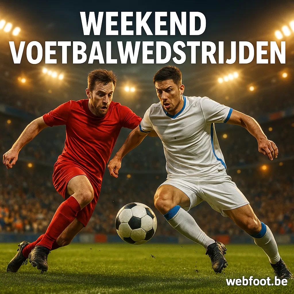 Weekend Wedstrijden Live kijken, tijden & topaffiches Webfoot