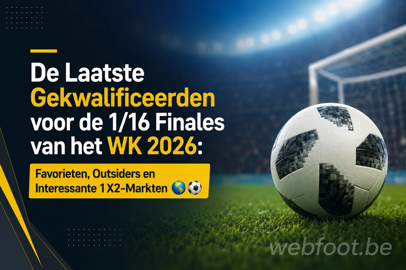 De Laatste Gekwalificeerden voor de 1/16 Finales van het WK 2026: Favorieten, Outsiders en Interessante 1X2-Markten