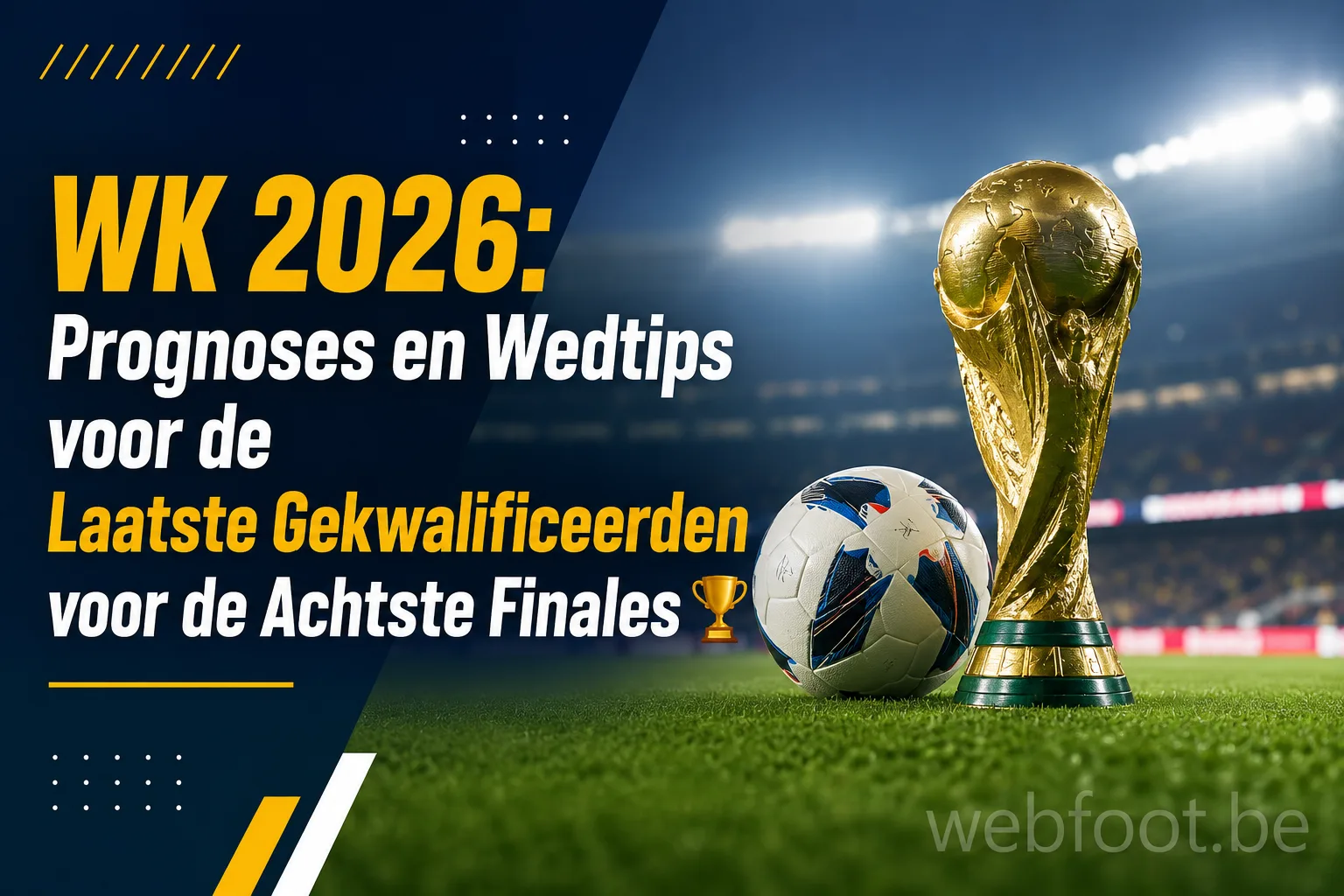 WK 2026: Prognoses en Wedtips voor de Laatste Gekwalificeerden voor de Achtste Finales
